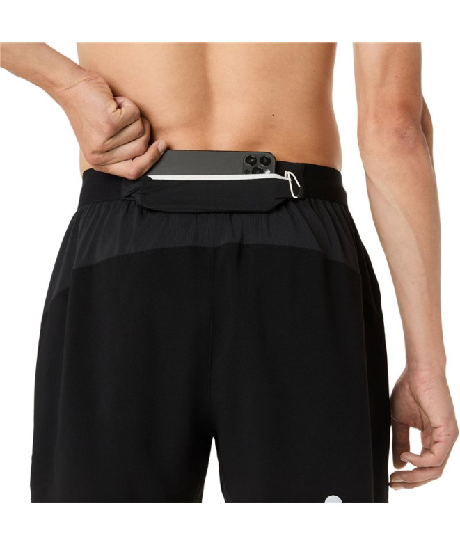 Calça curta Homem ASICS Fujitrail com estampa...