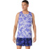 Camiseta Tirantes de Trail ASICS Fujitrail Singlet Hombre Cobalto/Beige