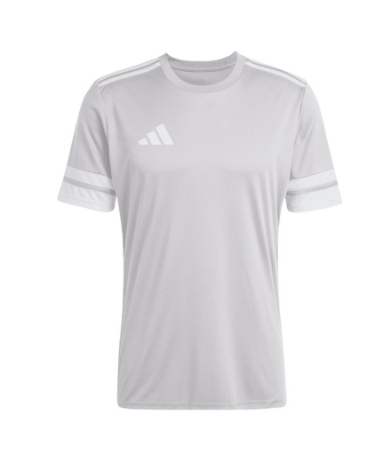 T-shirt Football Homme adidas Squadra25 Jsy Gris/Blanc