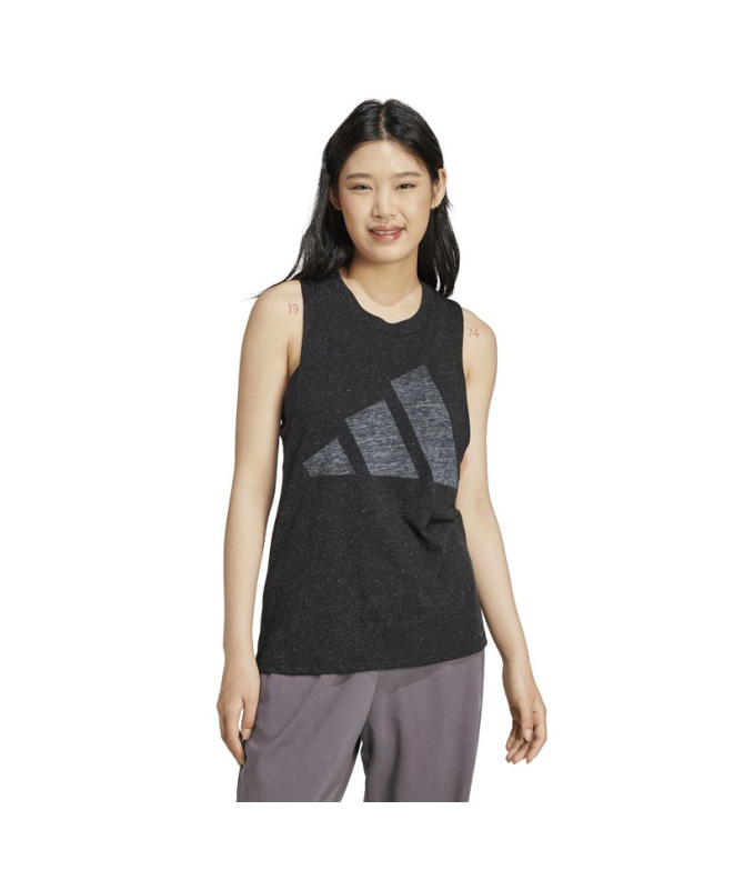 T-shirt Femme adidas Winners TK noir/blanc