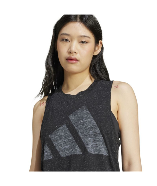 T-shirt Femme adidas Winners TK noir/blanc