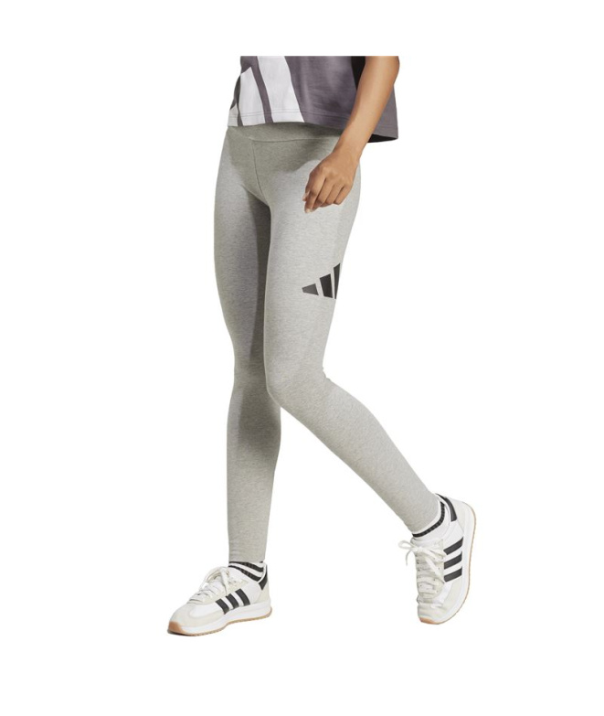 Malhas Mulher adidas BL SJ cinza/preto