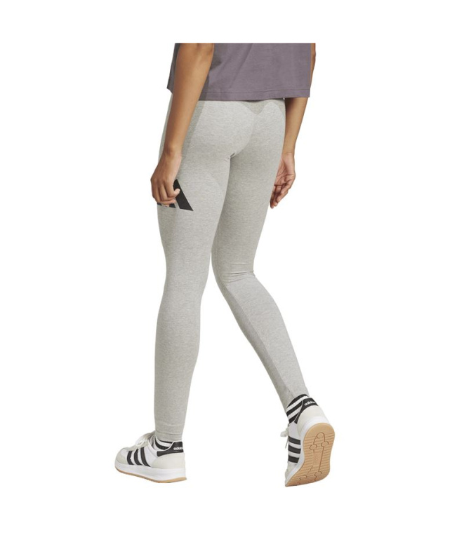 Malhas Mulher adidas BL SJ cinza/preto