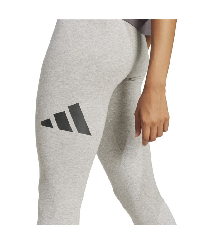 Malhas Mulher adidas BL SJ cinza/preto