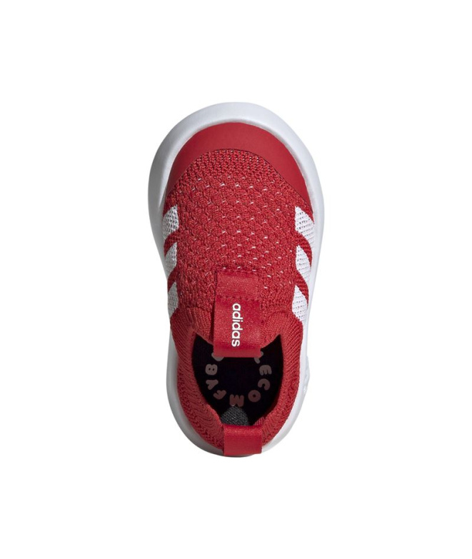 Chaussures rouges adidas Bubblecomfy Enfant