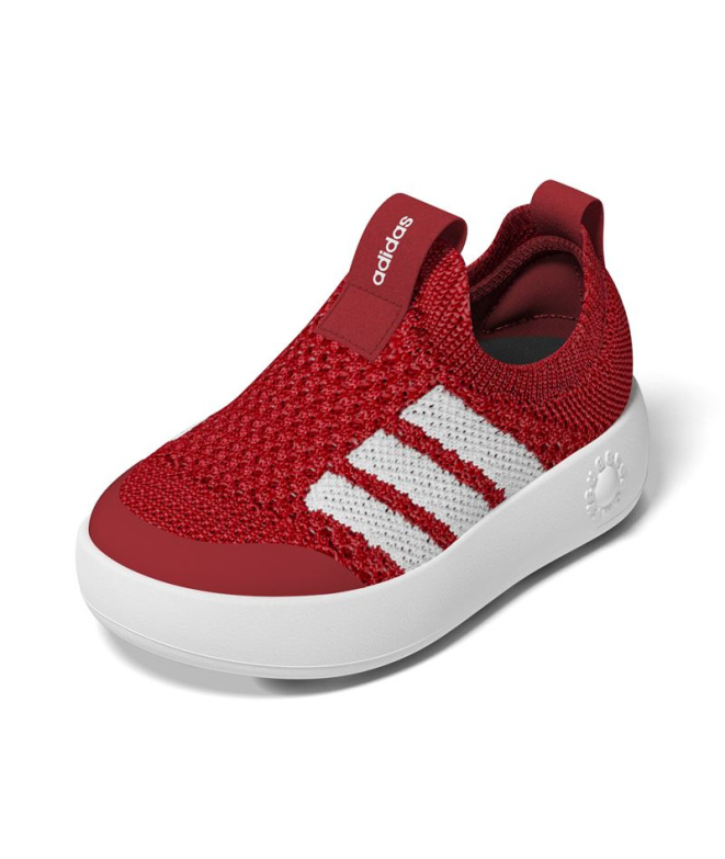 Chaussures rouges adidas Bubblecomfy Enfant
