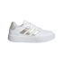 Chaussures blanches adidas Courtblock Bold Femme
