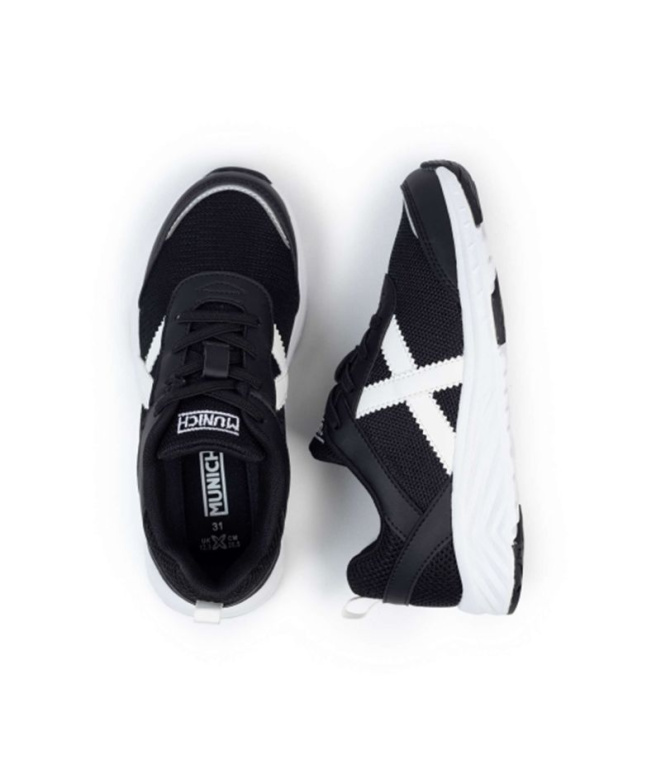 Chaussures noires Enfant Munich Fun Kid 02