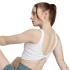 T-shirt Tirantes de Fitness adidas Optime Bra Tank Femme Blanc