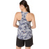 T-shirt Trail beige ASICS Fujitrail Femme