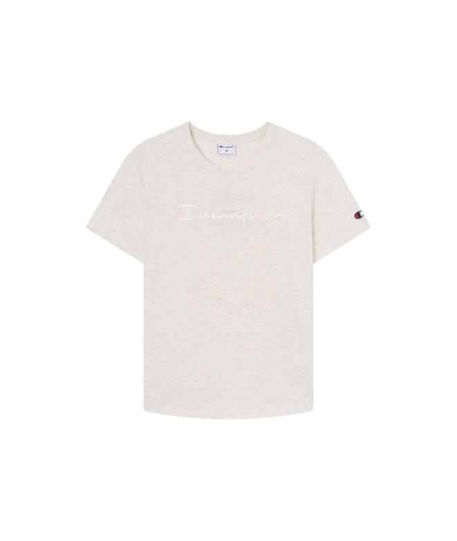 Camiseta Champion Ss Mujer Gris