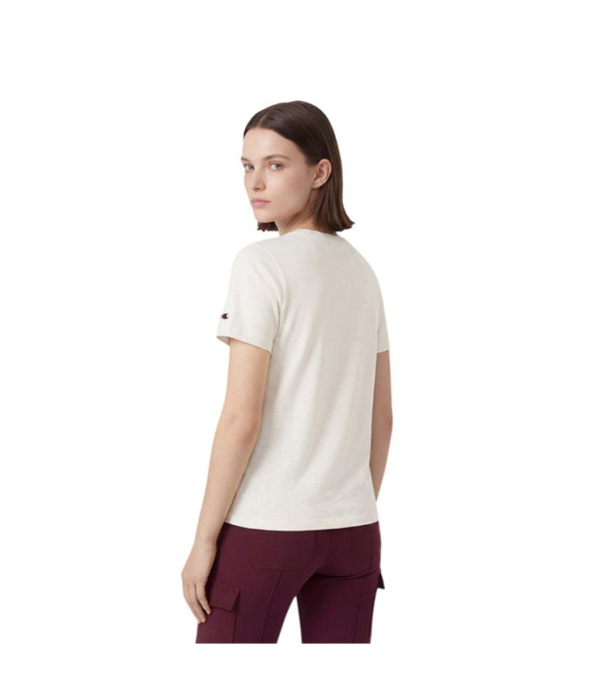 Camiseta Champion Ss Mujer Gris