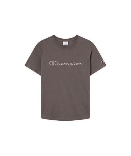 T-shirt courtes Champion pour Femme , gris
