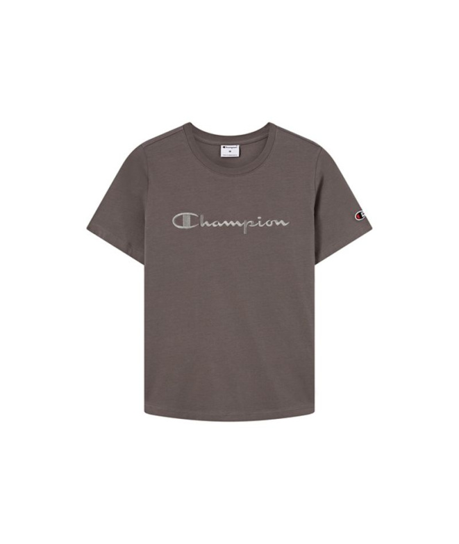 T-shirt courtes Champion pour Femme , gris