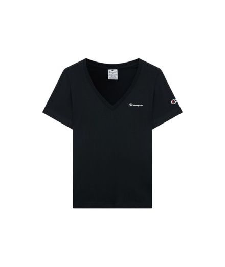 Camiseta Mulher Champion Icons Contrast preta