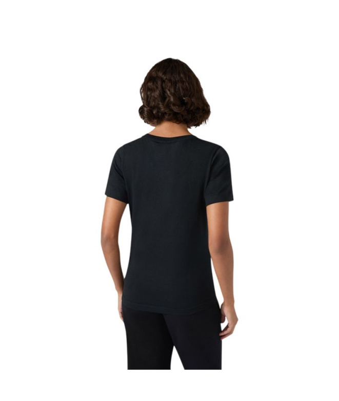 T-shirt noir Champion Icons Contrast Femme