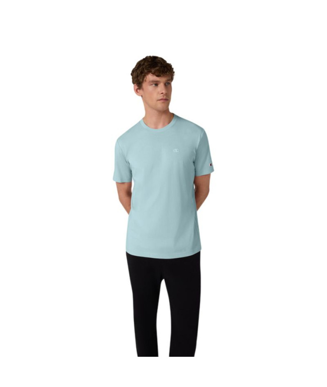 Camiseta Champion Ss Hombre Azul