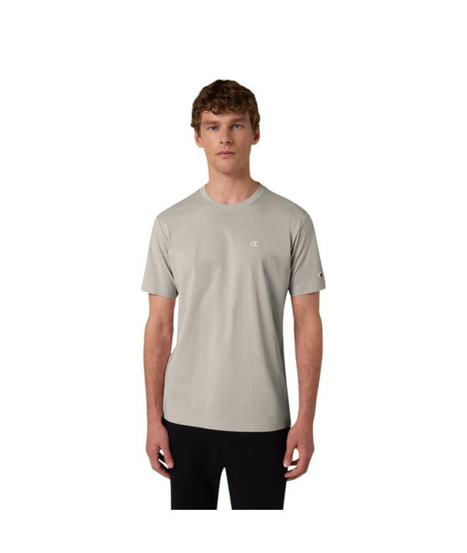 Camiseta Champion Ss Hombre Gris