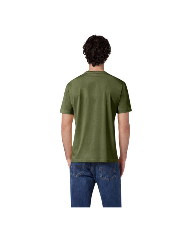 Camiseta Champion Ss Tee Hombre Verde