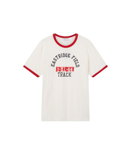 Camiseta Champion Ringer Hombre Amarillo