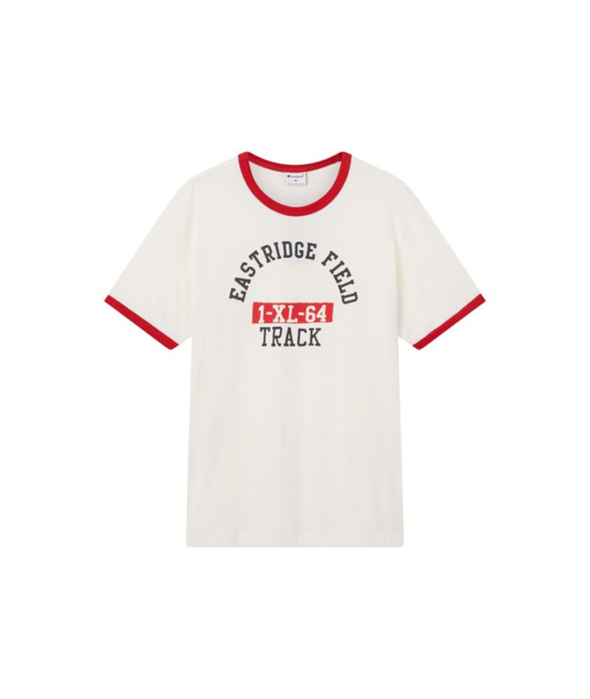 T-shirt jaune Champion Ringer Homme