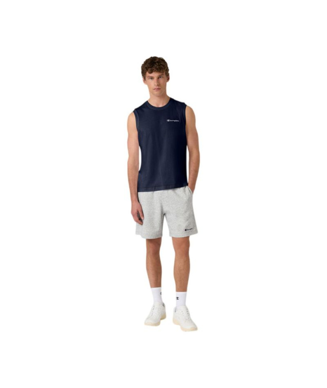 Camiseta Champion Sl Tee Hombre Azul