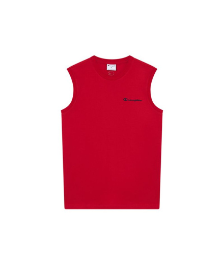 Camiseta Champion Sl Tee Hombre Rojo