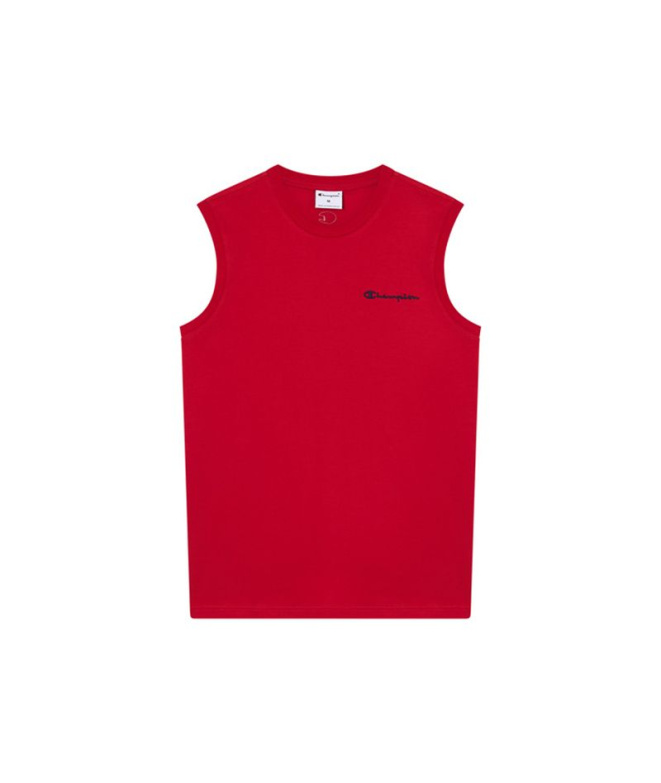 Camiseta Champion Sl Tee Hombre Rojo
