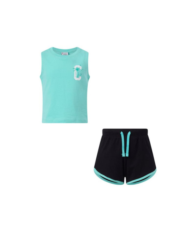 Conjunto Champion Set Niña Azul