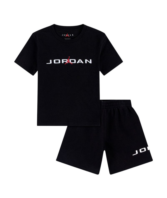 Conjunto Menino Jordan Jdb Mj Stretch Hbr Flc S...