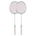 Set Badminton portable avec 2 raquettes