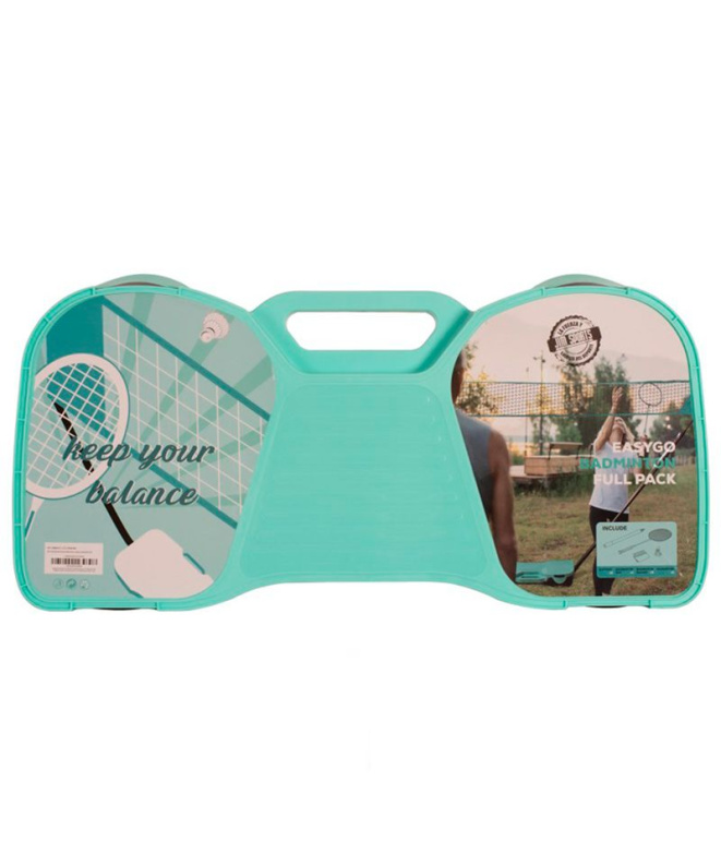 Set Badminton portable avec 2 raquettes