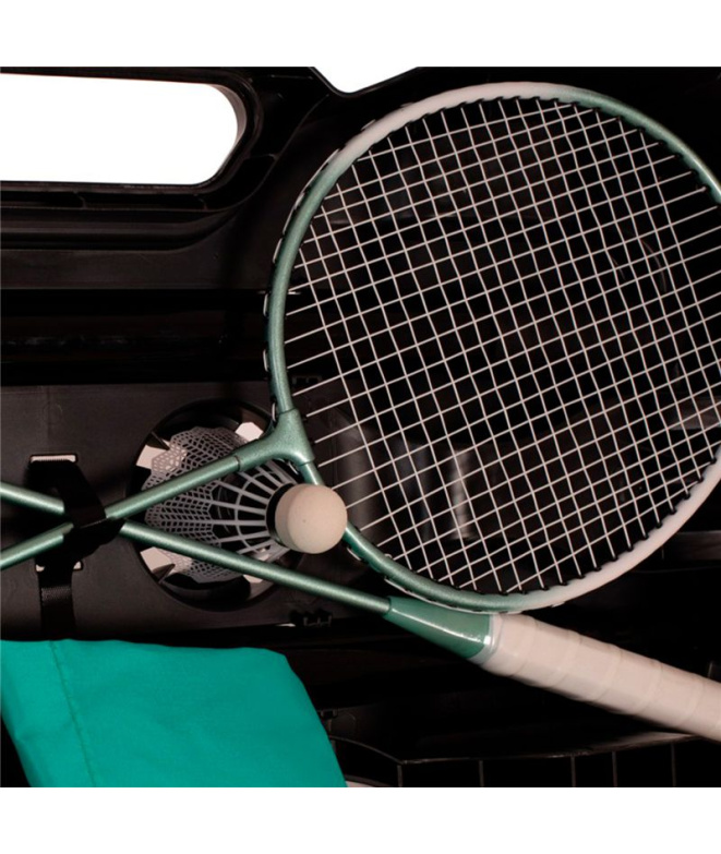 Set Badminton portable avec 2 raquettes