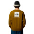 Moletom Homem The North Face Raglan Box Nse Crew verde musgo para Montanha