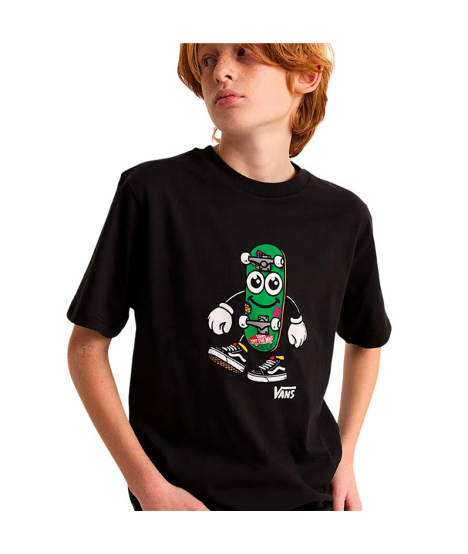 Camiseta Vans Lil Roller preta Menino