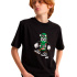 Camiseta Vans Lil Roller preta Menino