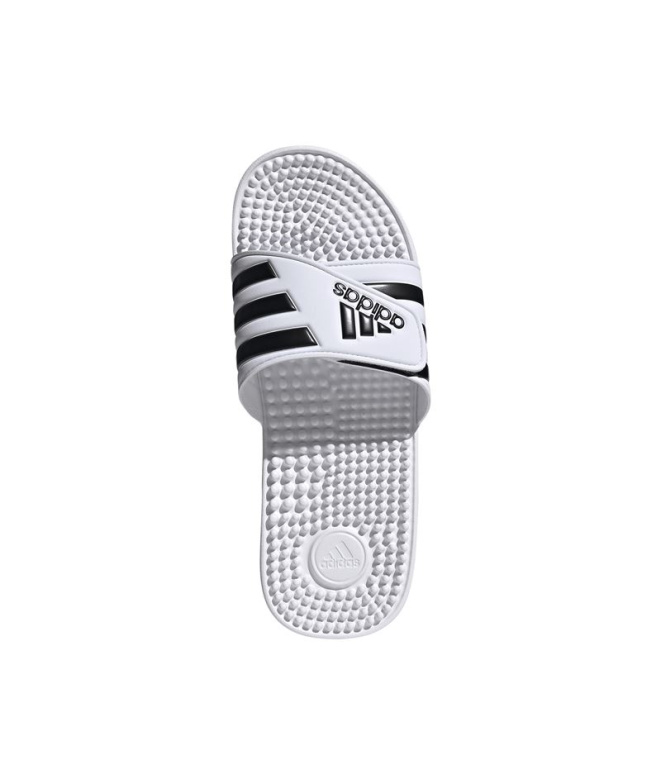Tongs blanches adidas Adissage