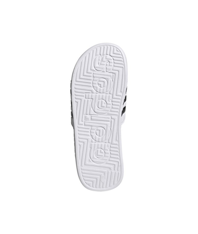 Tongs blanches adidas Adissage