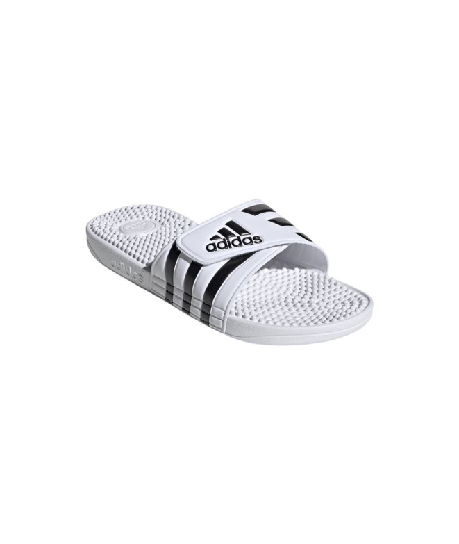 Tongs blanches adidas Adissage