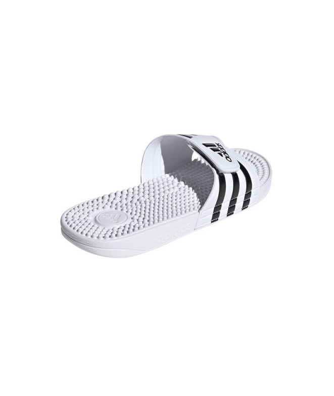 Tongs blanches adidas Adissage