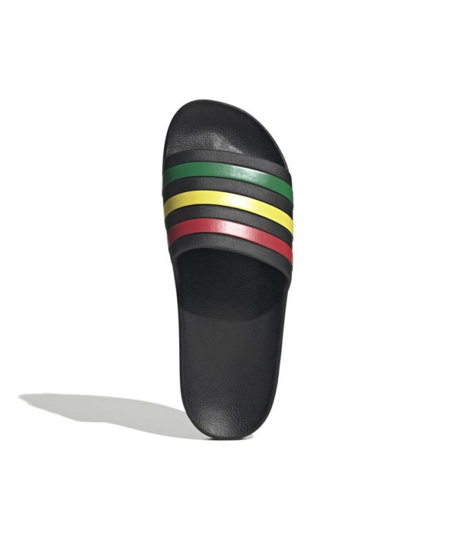 Chinelos adidas Adilette Aqua Preto/Verde/Bordô