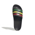 Chinelos adidas Adilette Aqua Preto/Verde/Bordô
