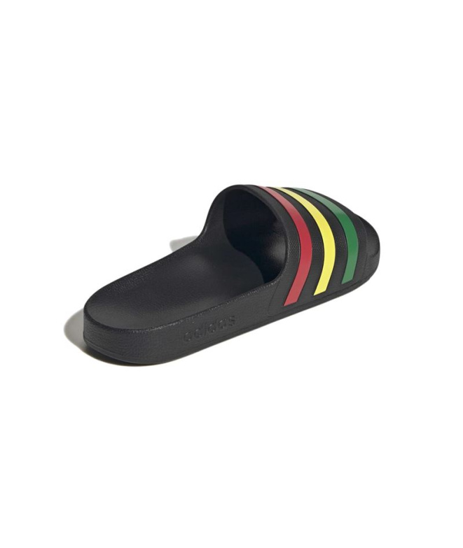 Chinelos adidas Adilette Aqua Preto/Verde/Bordô