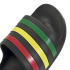 Tongs adidas Adilette Aqua Noir/Vert/Bordeaux