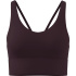 Sutiã esportivo adidas 3Ss Ess Ms Fitness Mulher , cor bordô