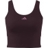 T-shirt Fitness Femme adidas 3S Tank, bordeaux