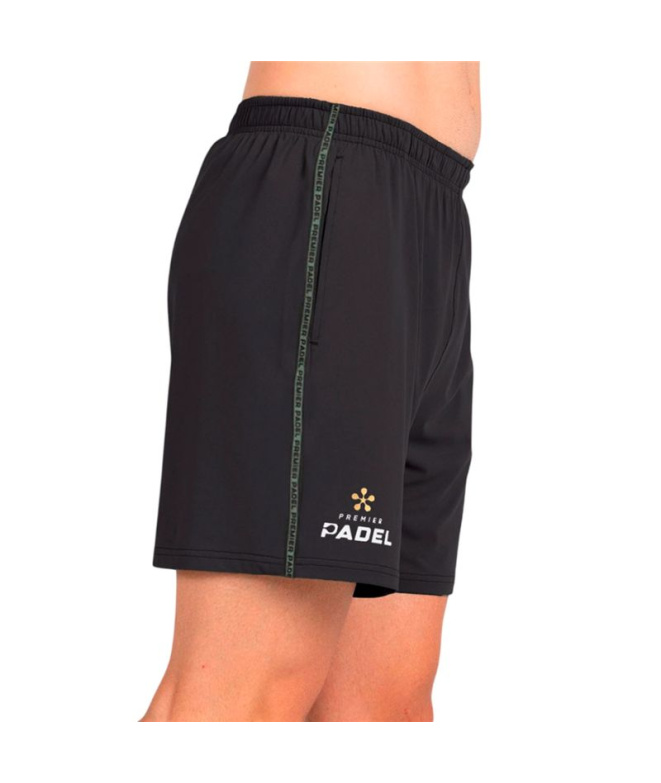 Calça pádel pretas Bullpadel Preux