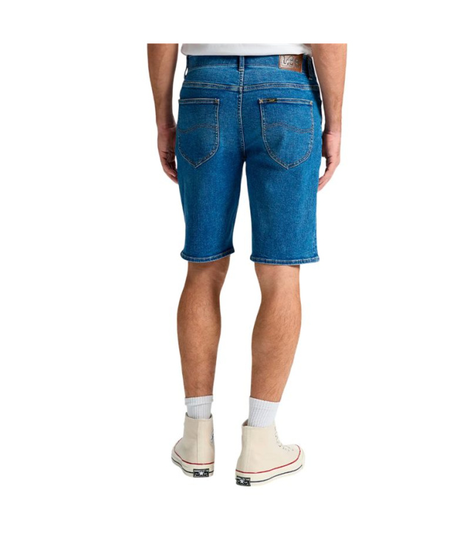 Calça Lee XM Believe Azul com 5 Bolsos Homem