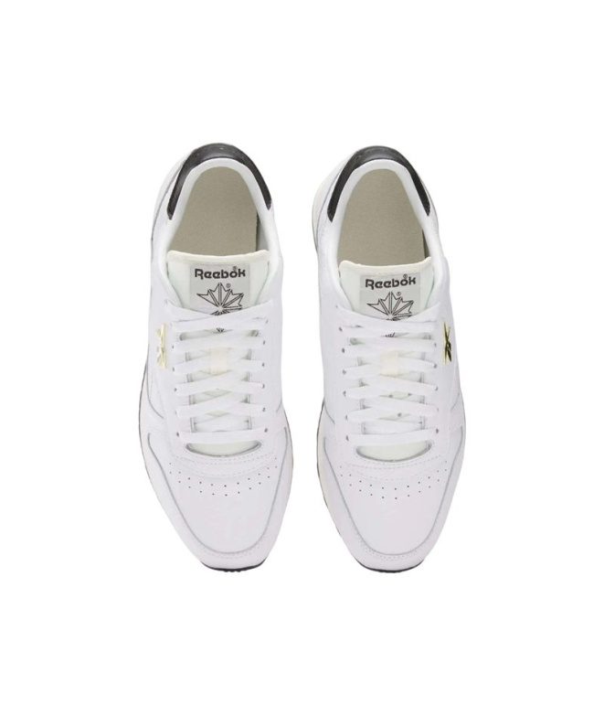 Chaussures Reebok Classic en cuir blanc/noir/craie