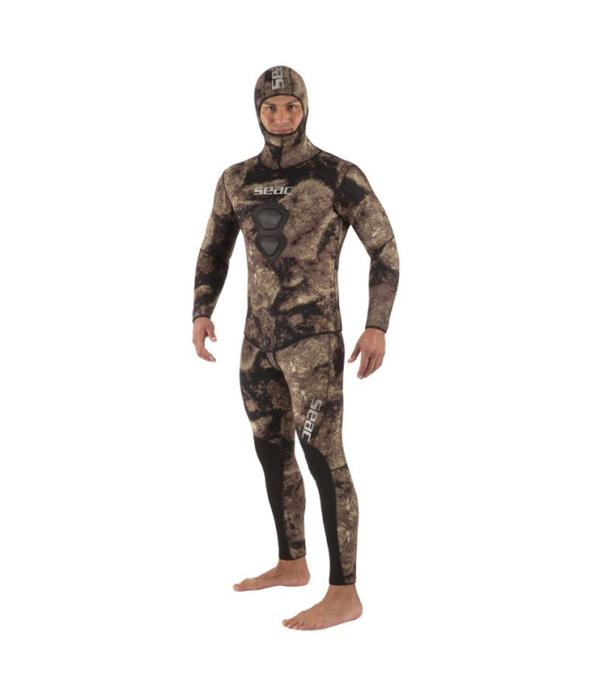 Veste + pantalon, camouflage royal, Homme 5 mm...